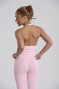 Empower Smooth Contour Halter Top Powder Pink