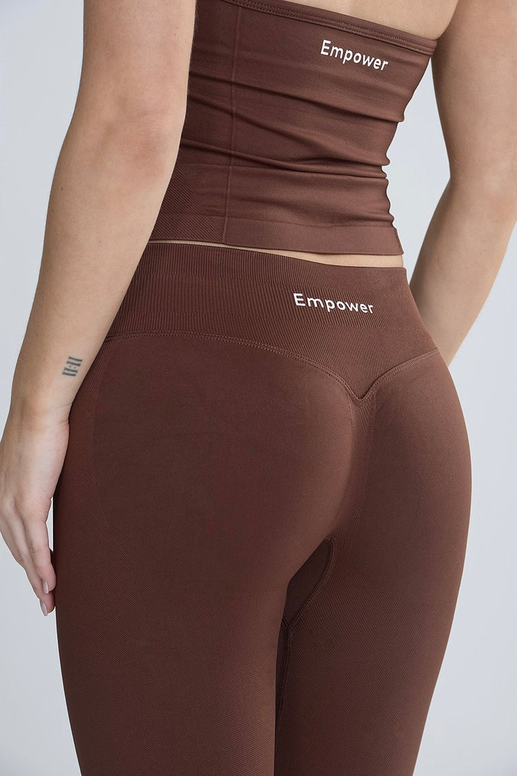 Empower Smooth Contour Tights Cacao Brown