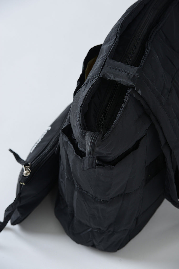 Empower Fluffy Bag - Midnight Black