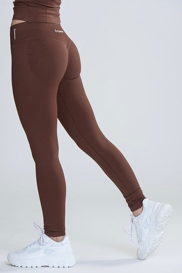 Empower Smooth Contour Tights Cacao Brown
