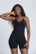 Empower Smooth Contour Halter Summer Set - Midnight Black