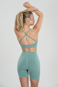 DIANA SEAMLESS SUMMER COLLECTION GREEN