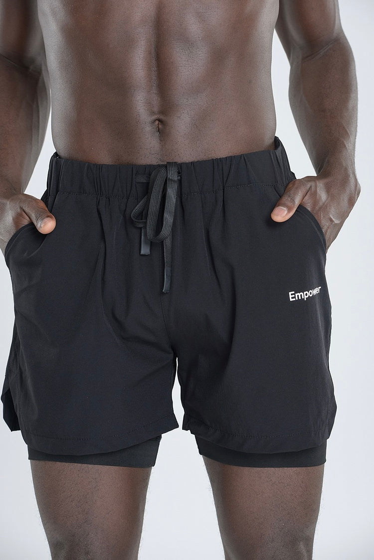 Ultimate 2-in-1 Shorts - Black