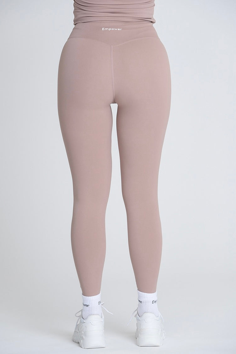 Pilates Luxe Sculpt Tights - Desert Rose