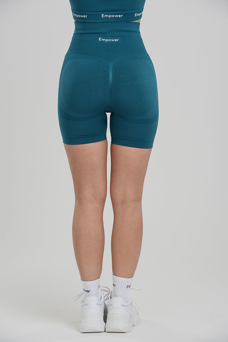 Ultra Contour Seamless Shorts Dark Turquoise