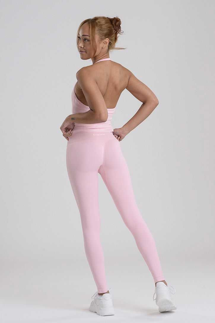Empower Smooth Contour Halter Top Pudderrosa
