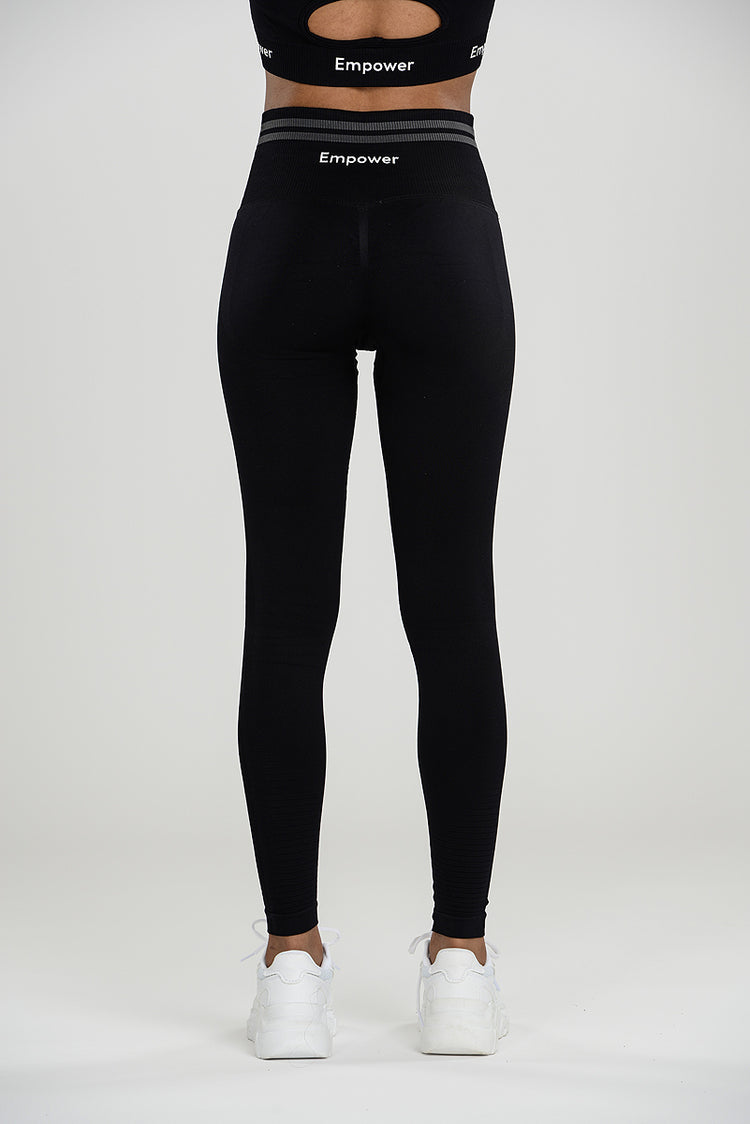 Shape Contouring Tights Black