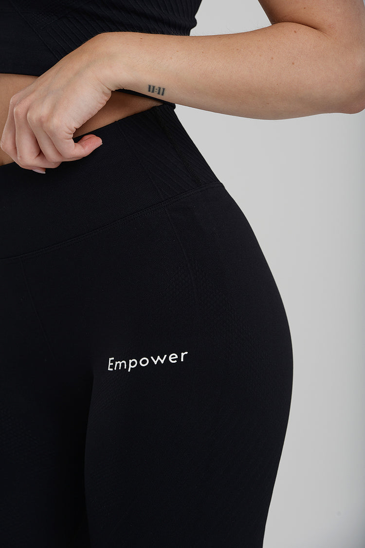 Chevron Texture Sculpting Tights