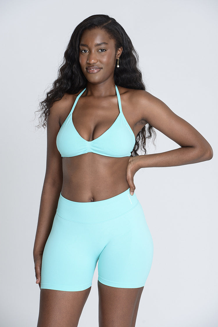 Signature Sculpt Halter Summer Set - Blue Lagoon