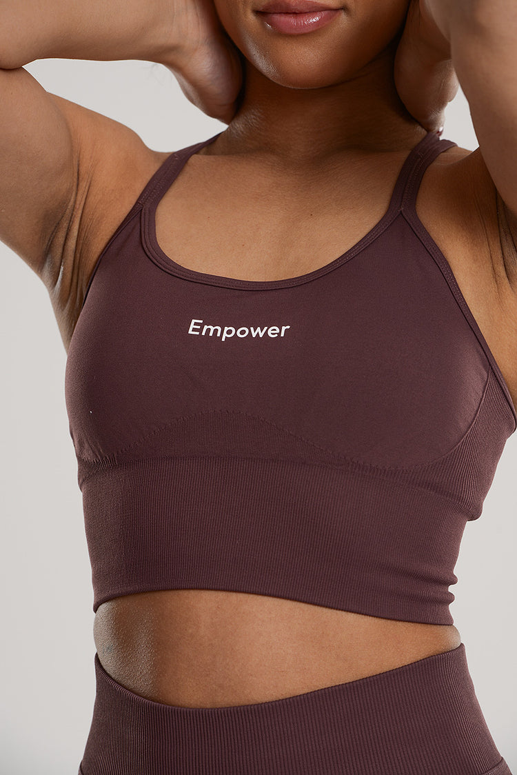 Signature Contouring Top Burgundy