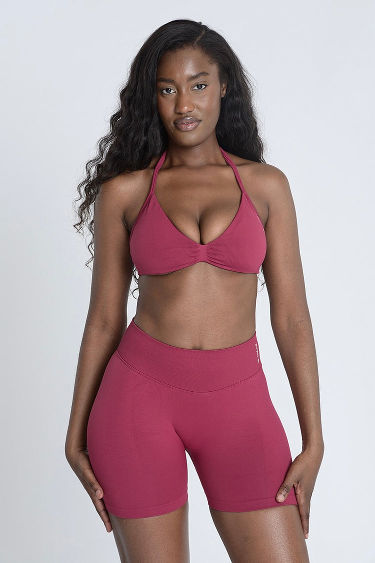 Signature Sculpt Halter Summer Set - Berry Crush