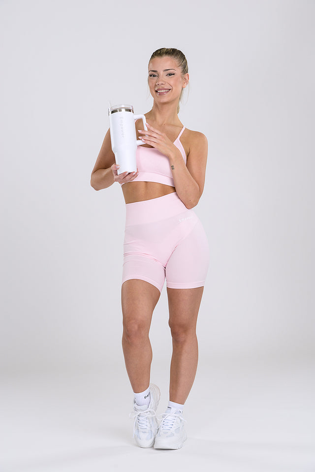 Empower Straw Tumbler 1,2 L White