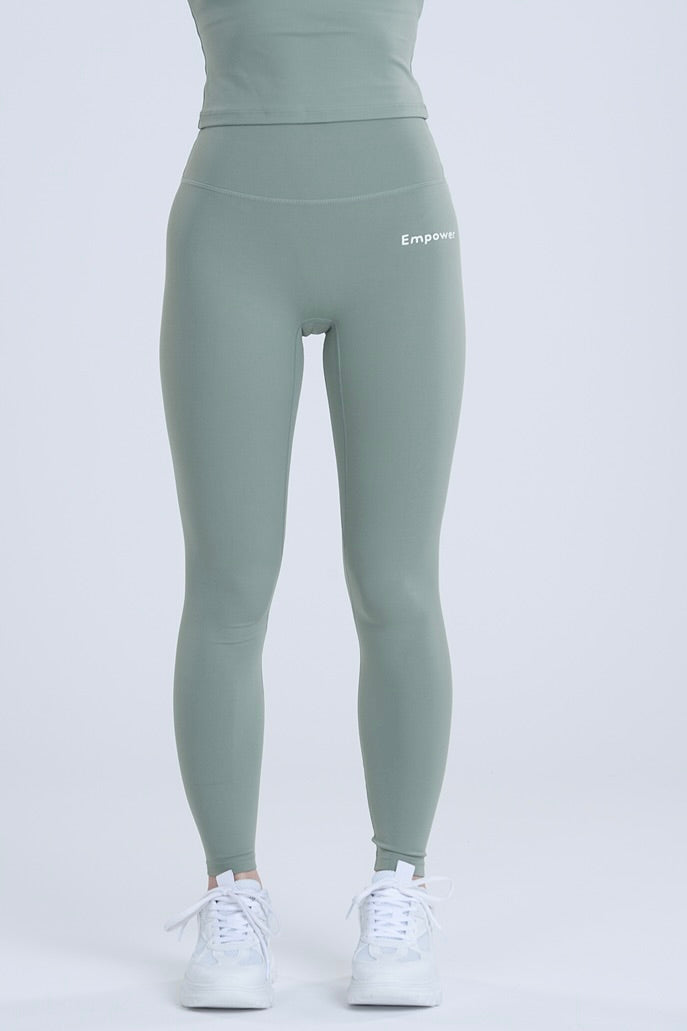 Essential Ultra Thin Tights - Sage Green