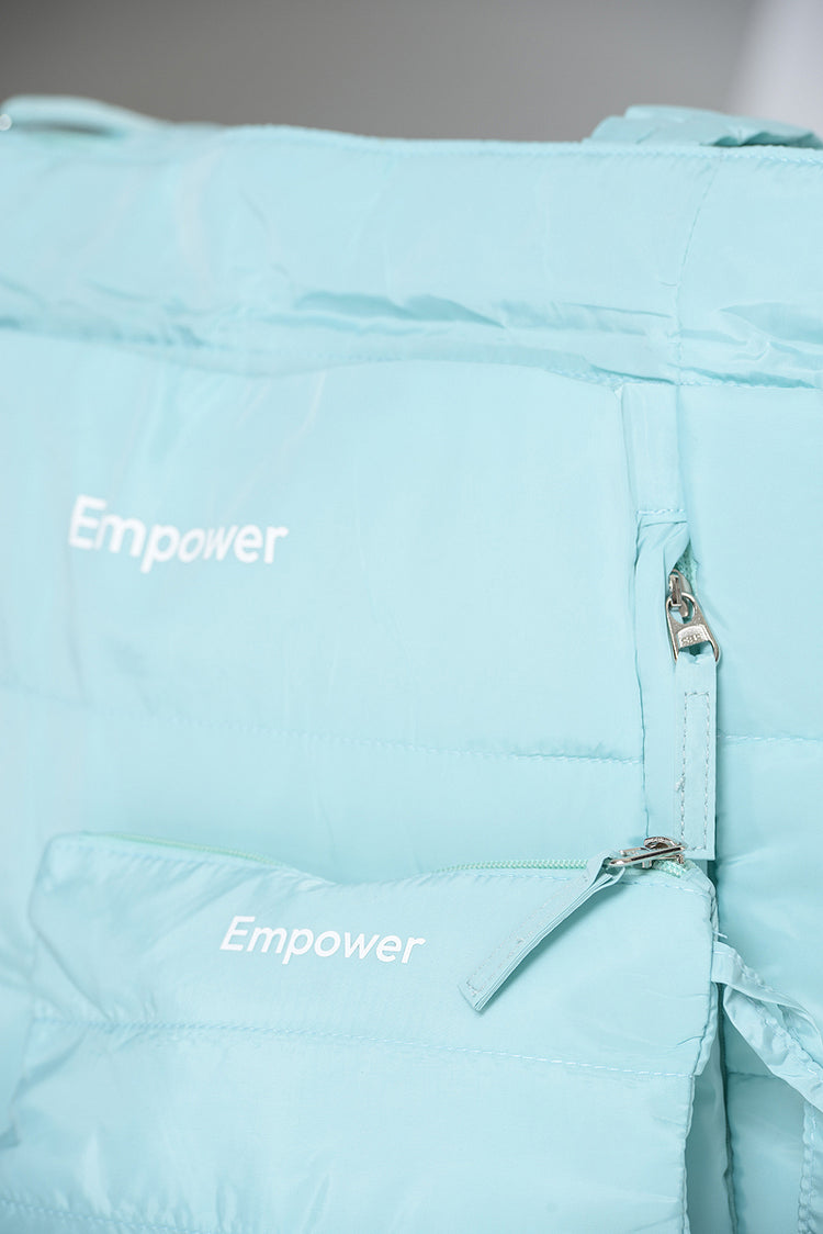 Empower Fluffy Bag - Ice Blue