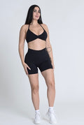 Signature Sculpt Halter Summer Set - Midnight Black