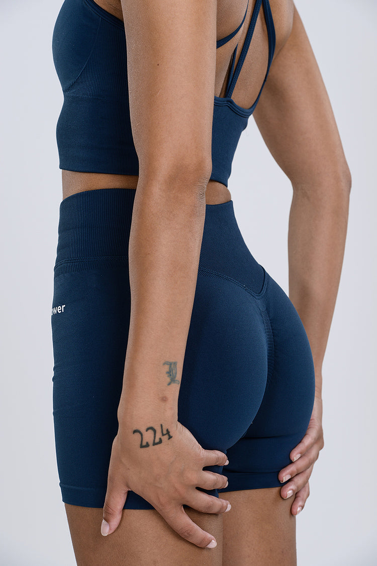 Signature Contouring Shorts Midnight Blue