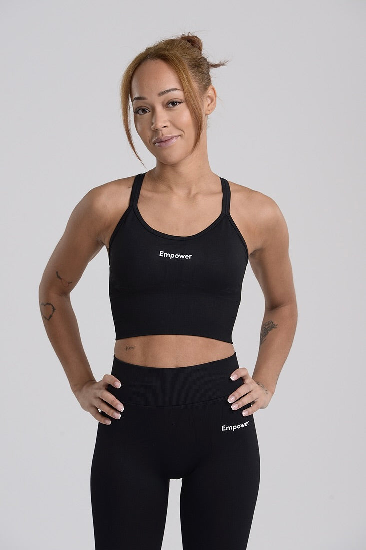 Signature Contouring Top Black