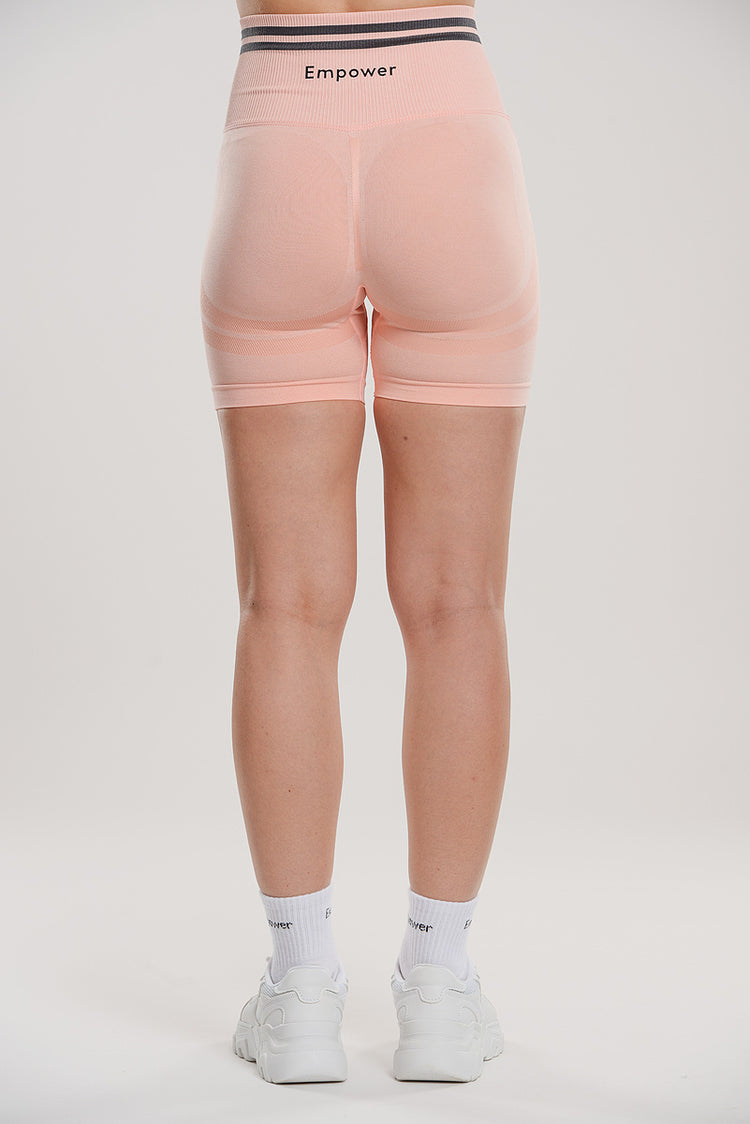 Shape Contouring Shorts Coral Pink