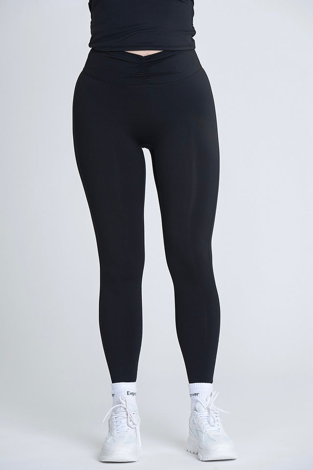 Pilates Luxe Sculpt Tights - Midnight Black