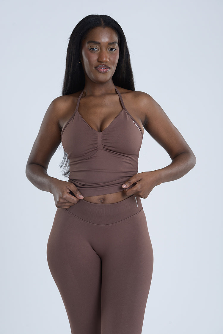 Signature Sculpt Halter Set - Espresso