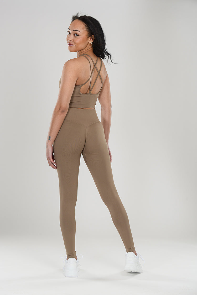 Signature Contouring Tights Khaki