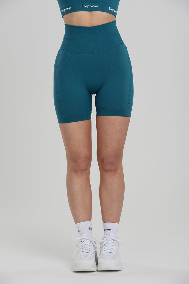 Ultra Contour Seamless Shorts Dark Turquoise
