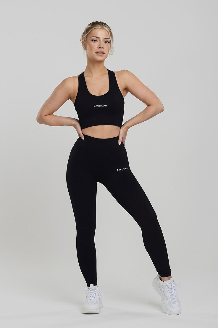 Chevron Texture Sculpting Tights