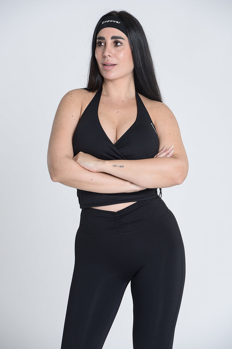 Pilates Luxe Sculpt Tights - Midnight Black