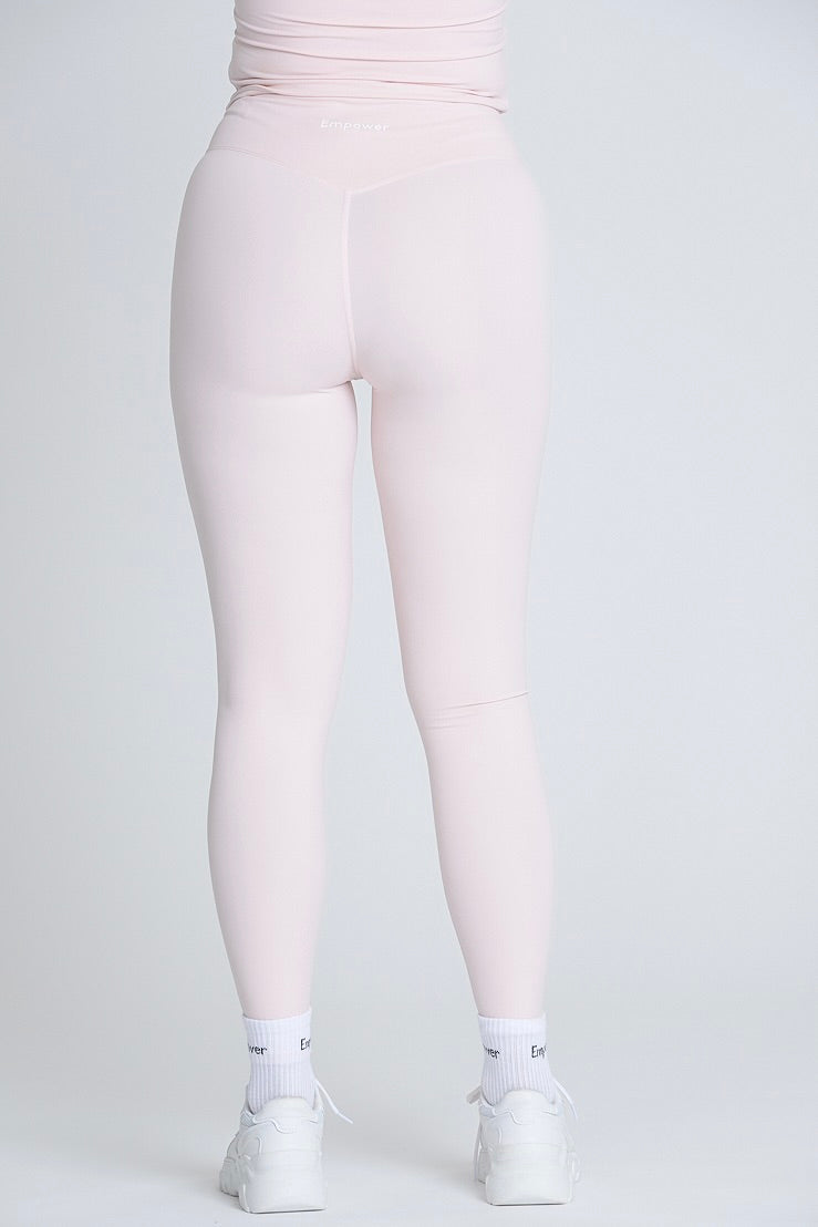 Pilates Luxe Sculpt Tights - Powder Pink