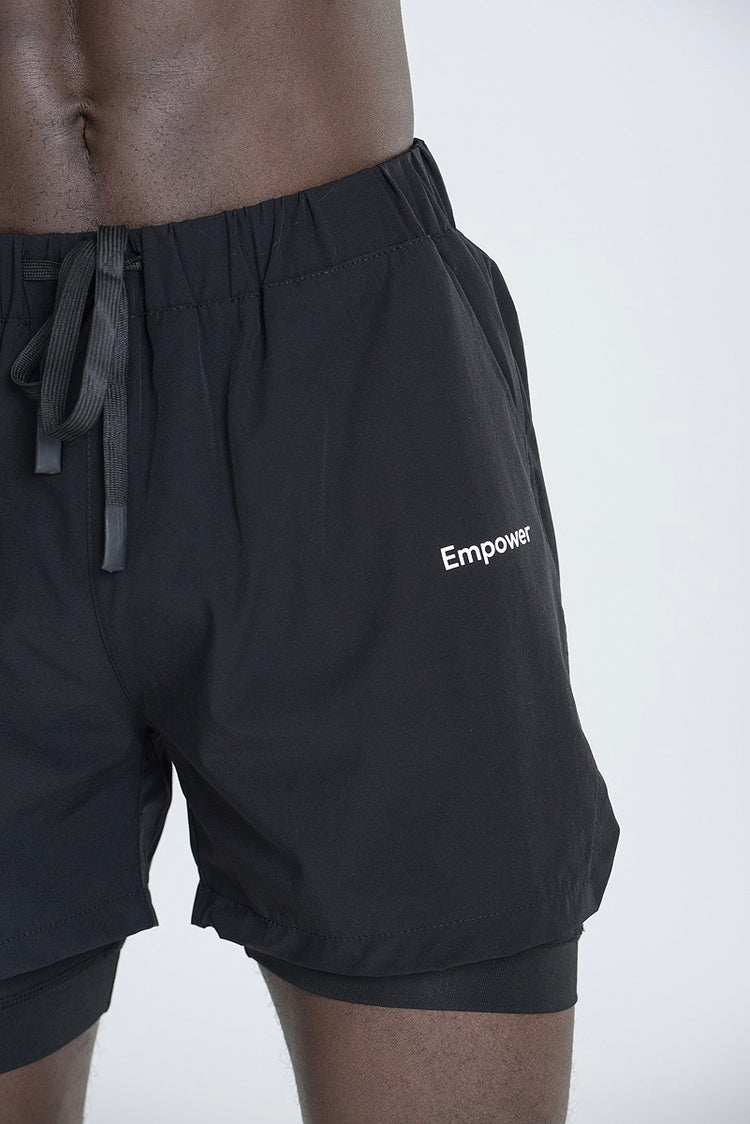 Ultimate 2-in-1 Shorts - Black