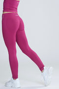 Empower Smooth Contour Tights - Raspberry Pink
