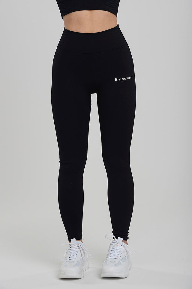 Chevron Texture Sculpting Tights