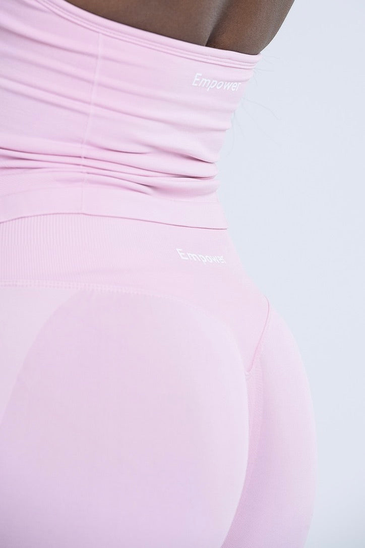 Signature Sculpt Tights - Powder Pink