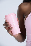 Empower Reusable Coffee Cup Coral Pink
