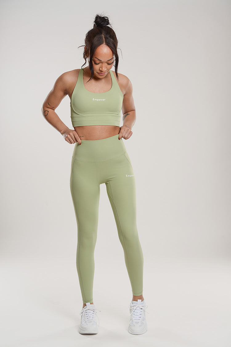 Ultra Thin Sculpting Tights Mint Green