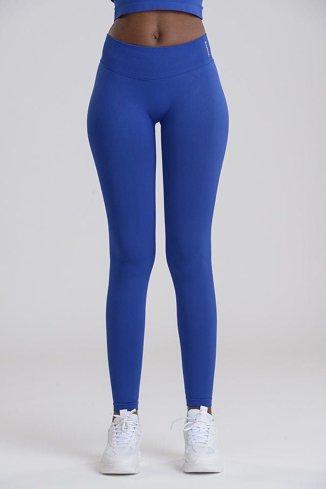 Empower Smooth Contour Tights Sky Blue