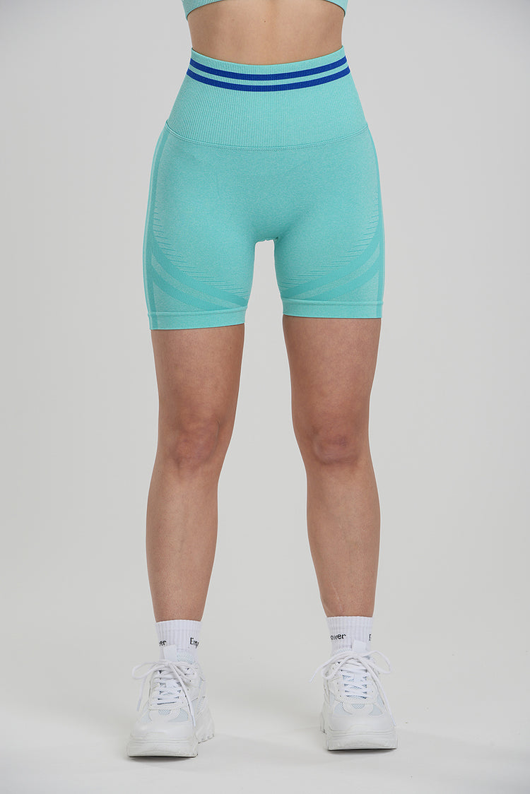 Shape Contouring Shorts Coral Green