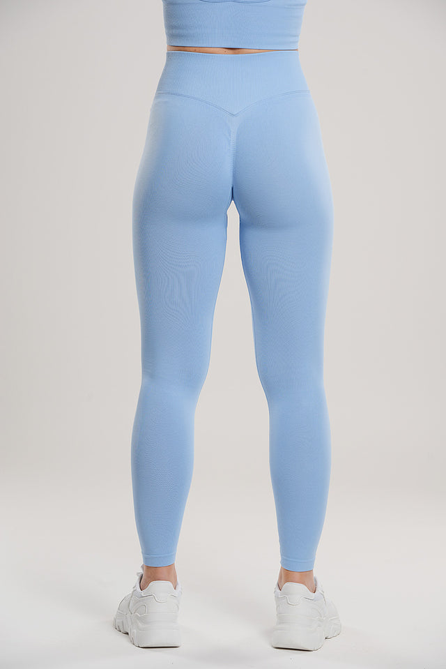 Signature Contouring Tights Light Blue