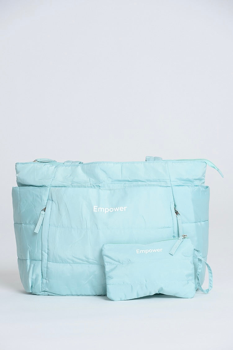 Empower Fluffy Bag - Ice Blue