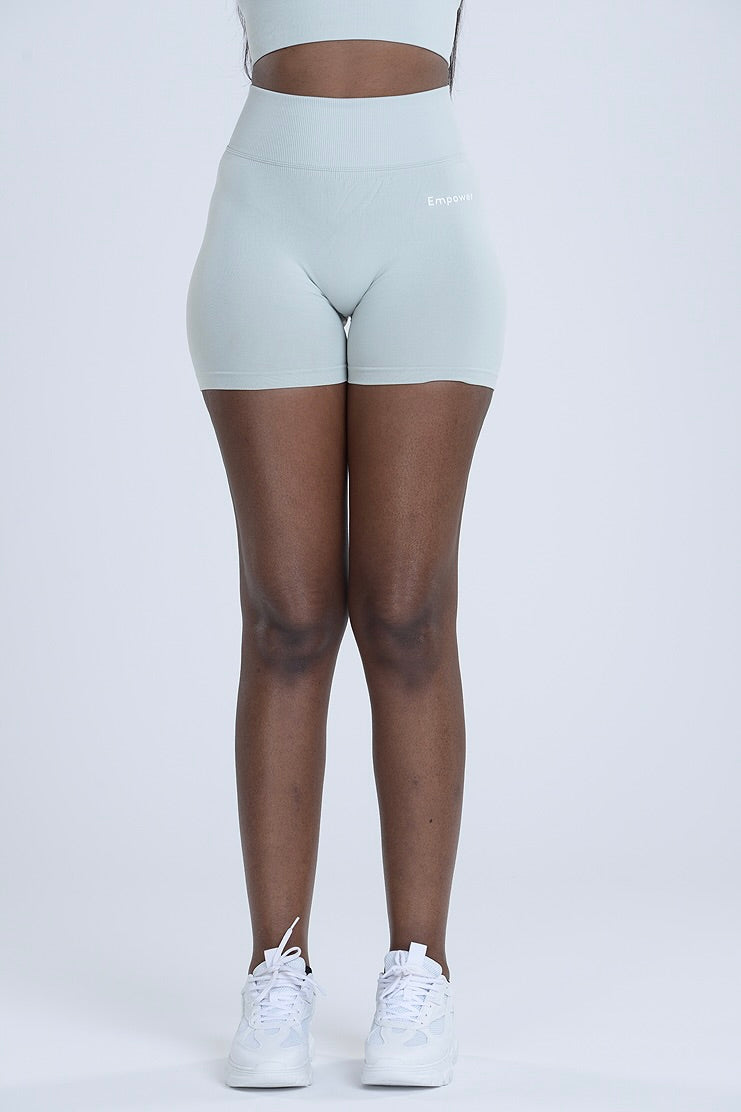 Signature Contouring Shorts - Ivory Mist