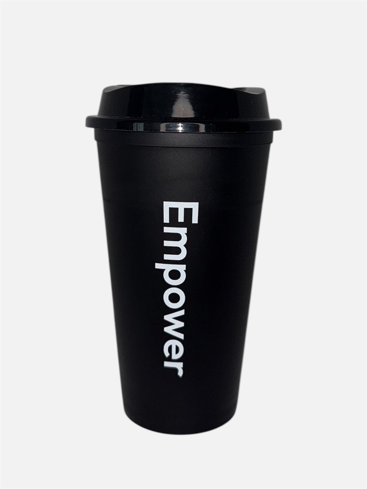 Empower Reusable Coffee Cup Black