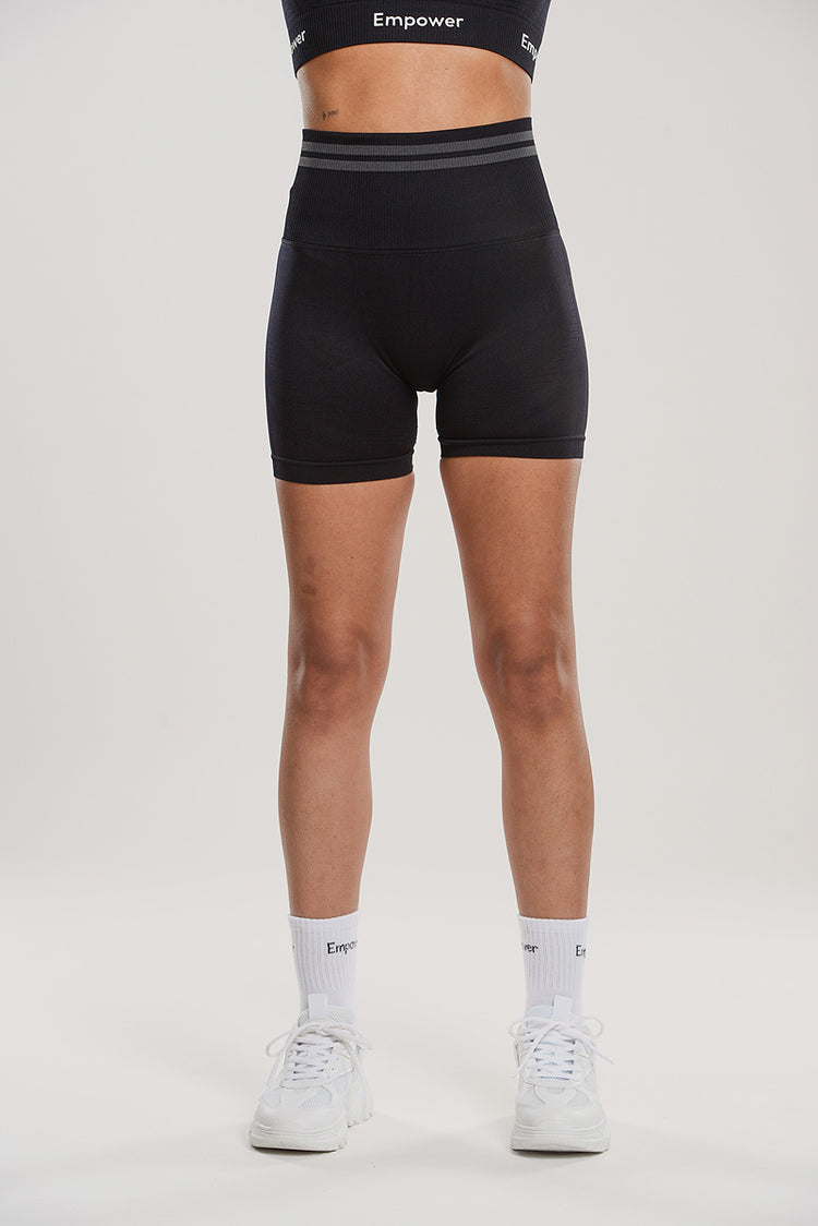 Shape Contouring Shorts Black