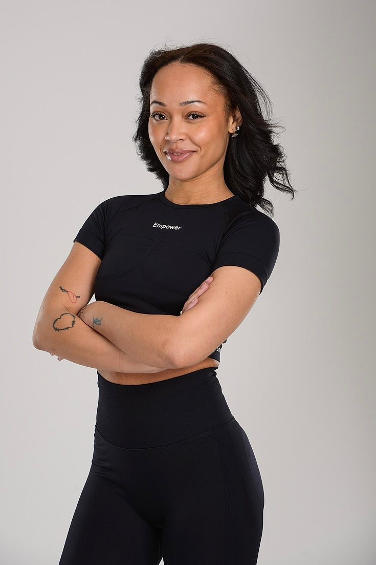 Ultra Contour Seamless T-Shirt Black