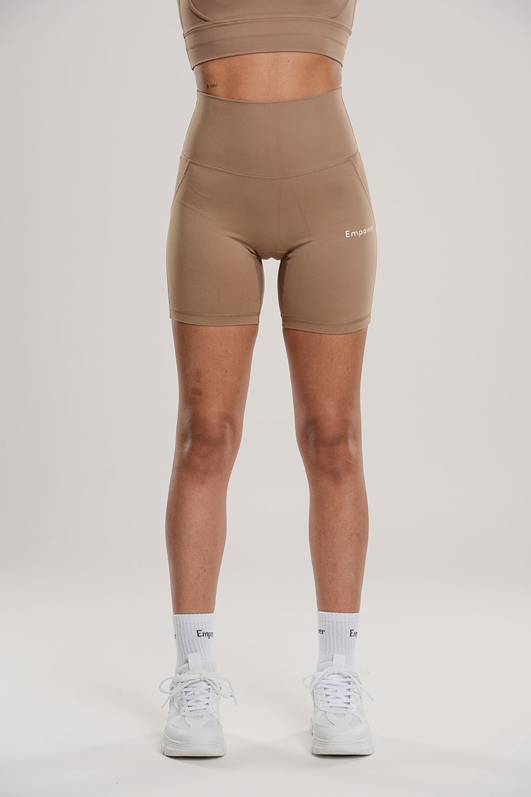 Ultra Thin Sculpting shorts Khaki