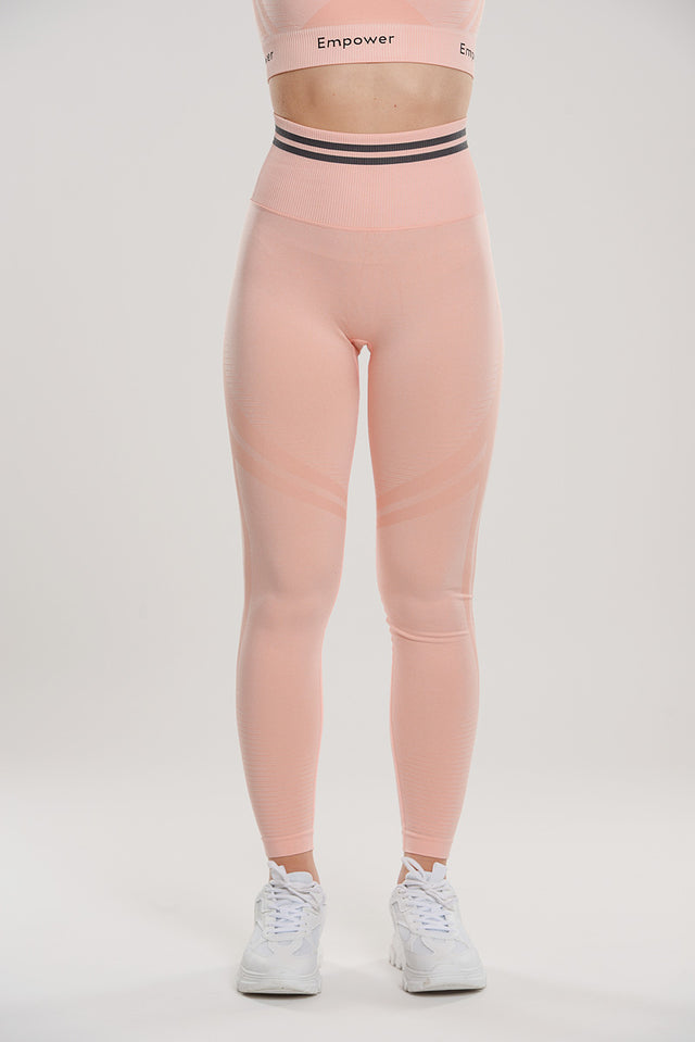 Shape Contouring Tights Coral Pink