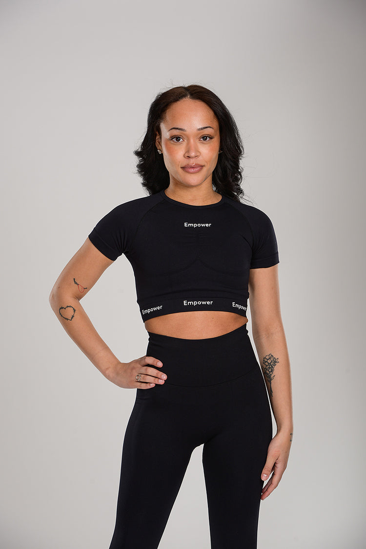 Ultra Contour Seamless T-Shirt Black
