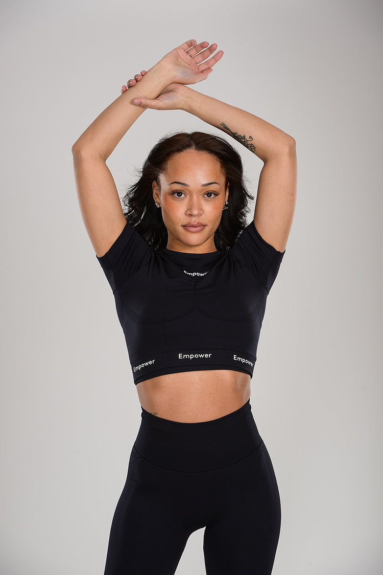 Ultra Contour Seamless T-Shirt Black