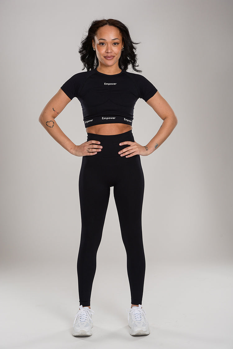 Ultra Contour Seamless Tights Black