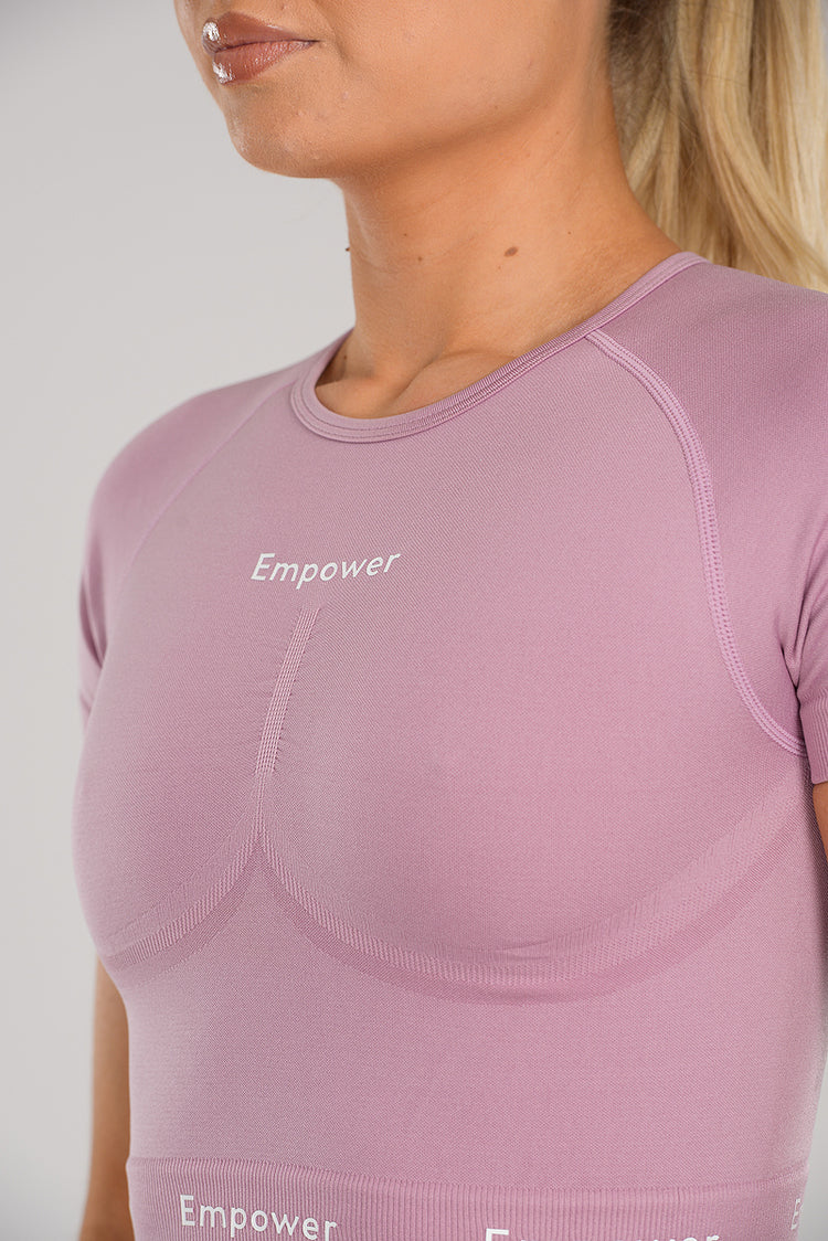 Ultra Contour Seamless T-Shirt Pink