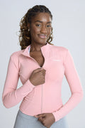 Airflow Luxe Zip Jacket Powder Pink
